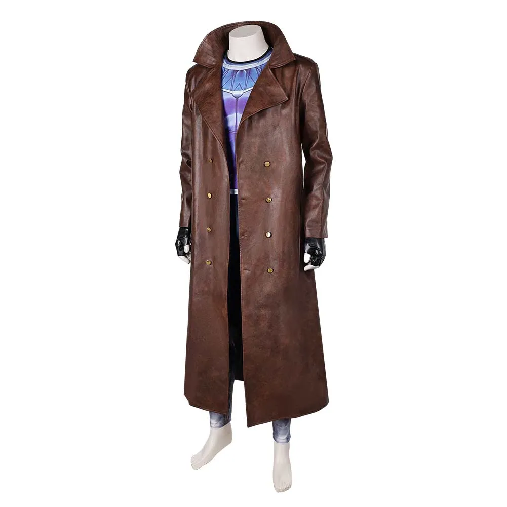 Deadpool & Wolverine Gambit Full Set Cosplay Costume Outfits Halloween Carnival Suit