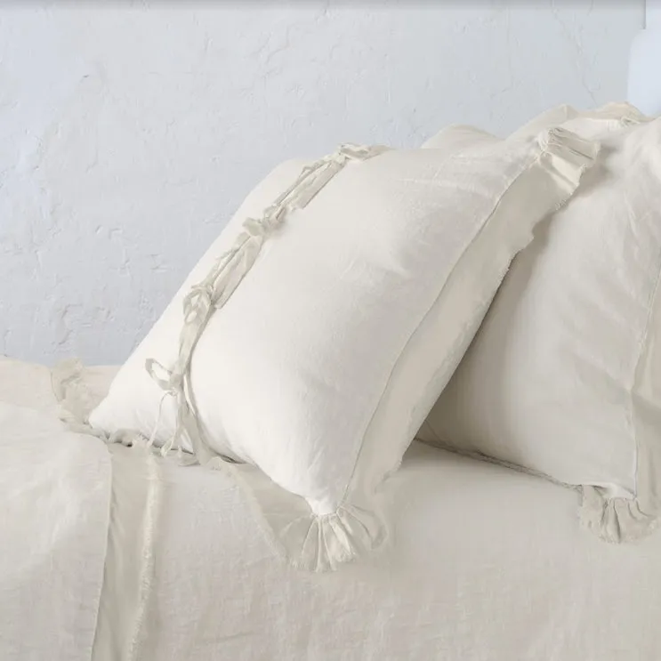 Delphine Euro Sham - Parchment
