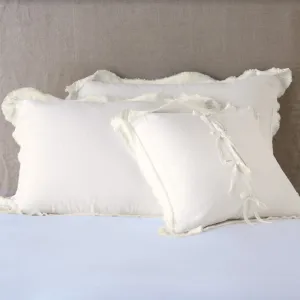 Delphine Euro Sham - Parchment