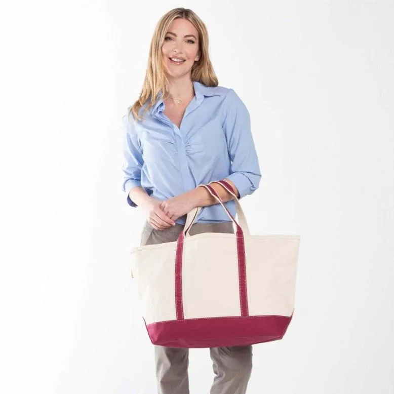 Delta Phi Lambda Large Canvas Tote Bag