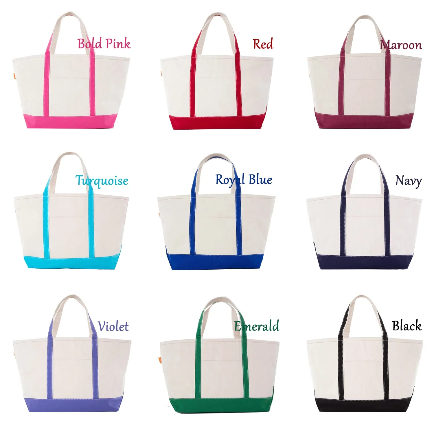 Delta Phi Lambda Large Canvas Tote Bag