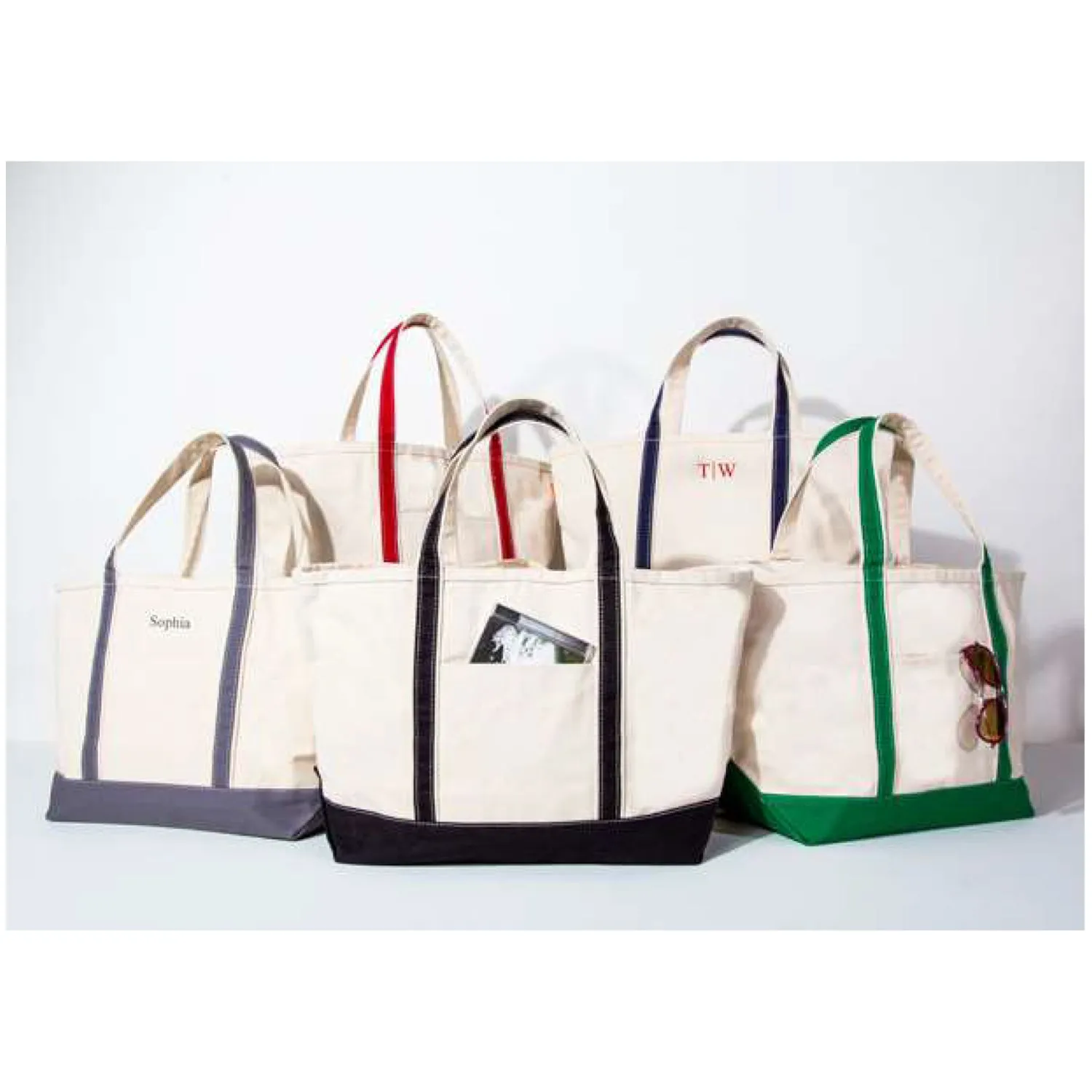 Delta Phi Lambda Large Canvas Tote Bag