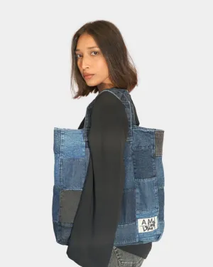 Denim Patch Tote