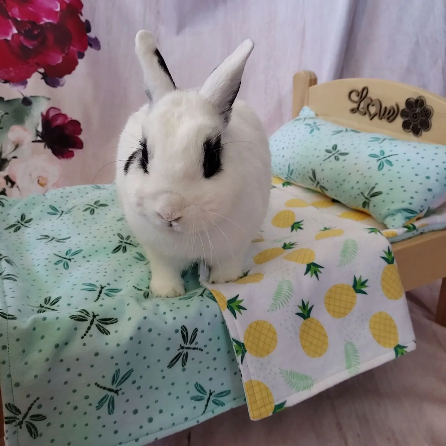 Design Your Own 100% Cotton Bunny Bedding Set for Wood Bunny Beds