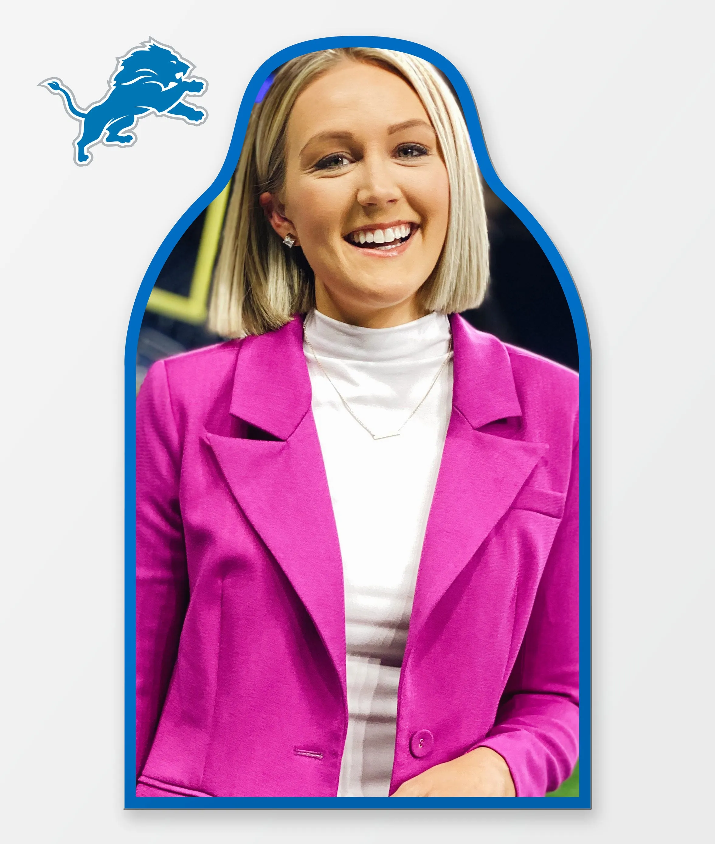 Detroit Lions FanCutout - Crucial Catch Game