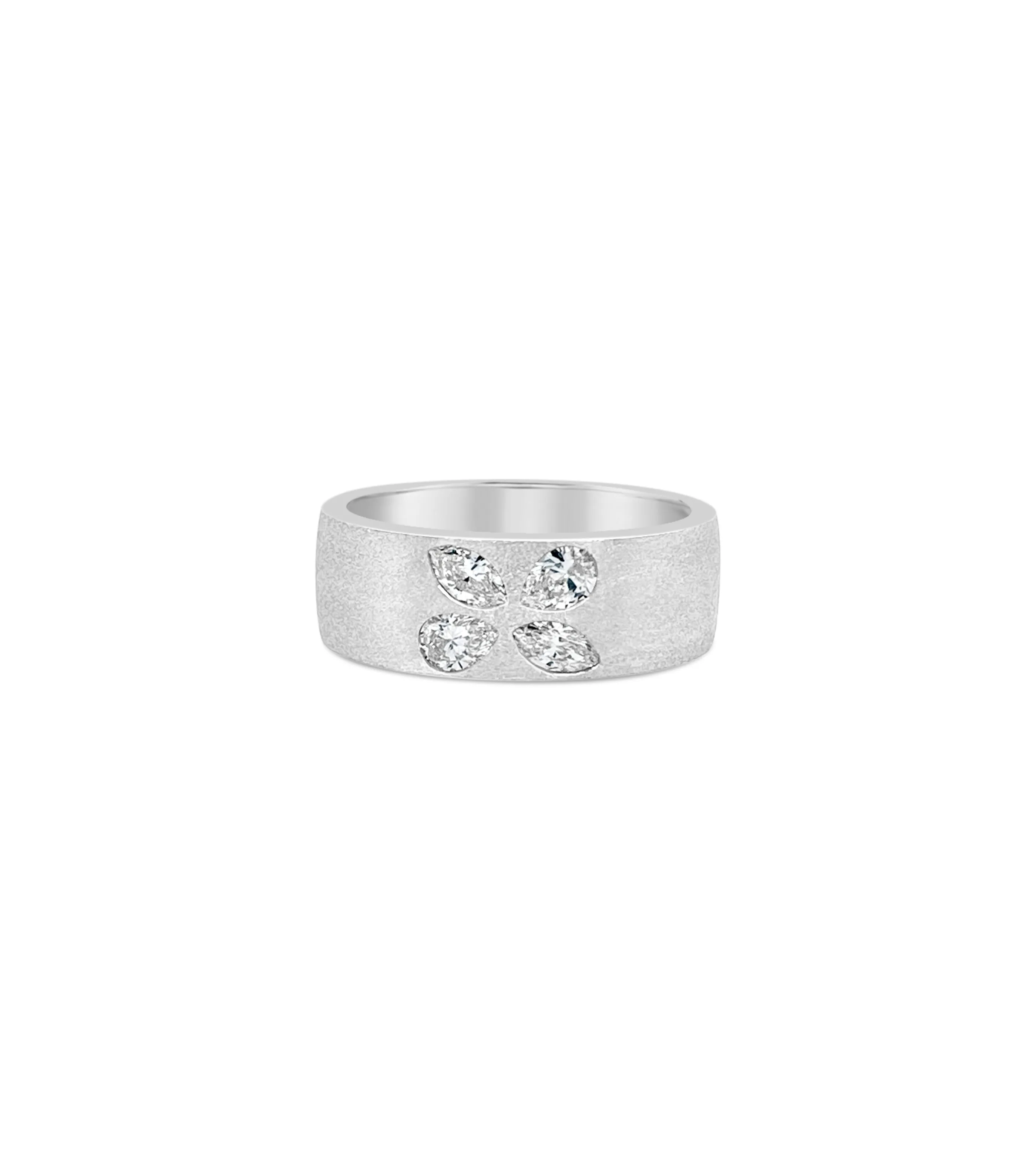 Diamond Pear and Marquise Celestial Cigar Band