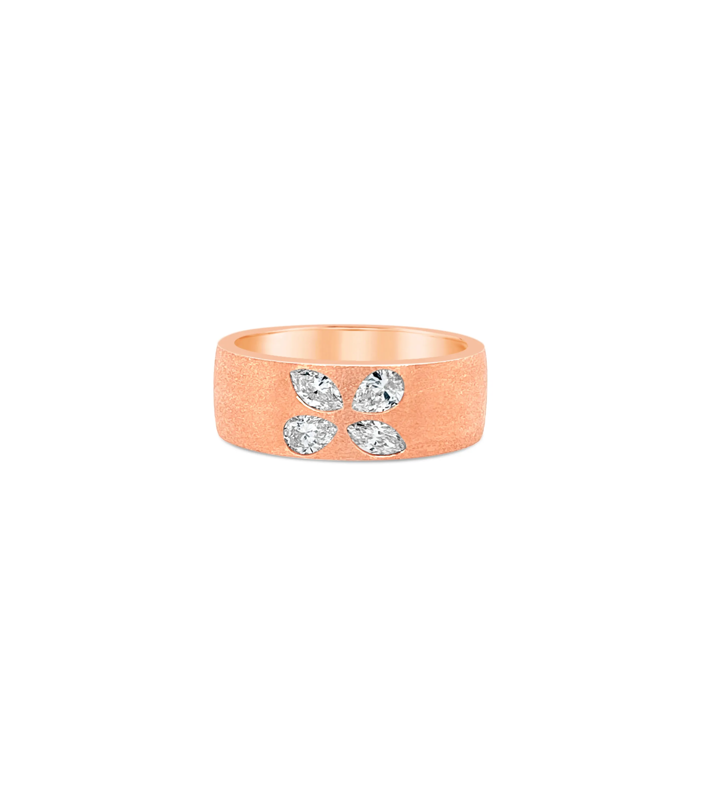 Diamond Pear and Marquise Celestial Cigar Band