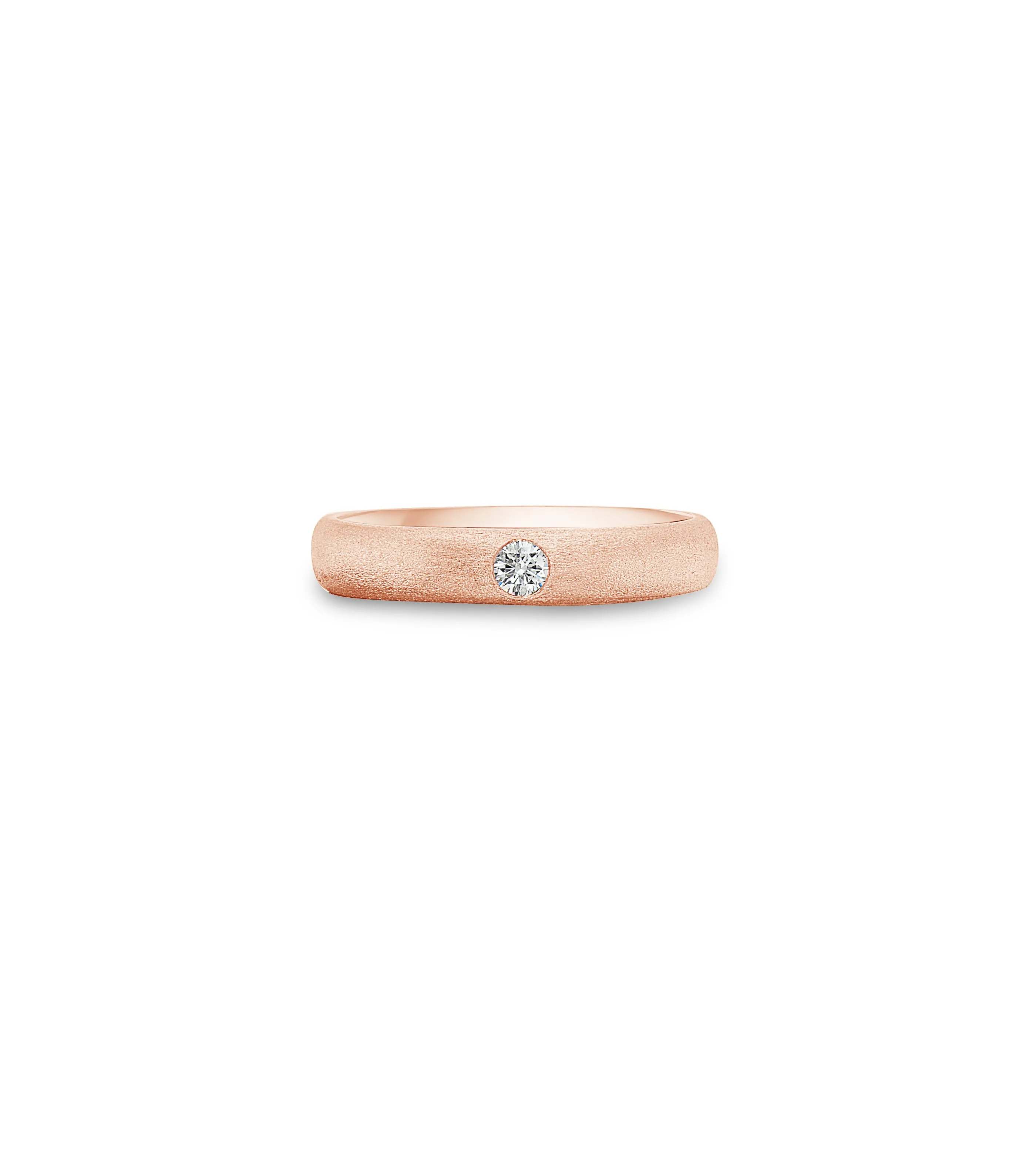 Diamond Round Flush Band