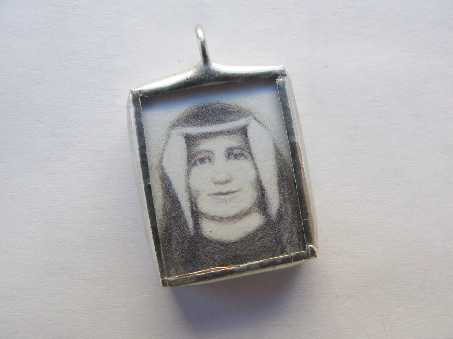 Divine Mercy and St Faustina Double Sided Medal