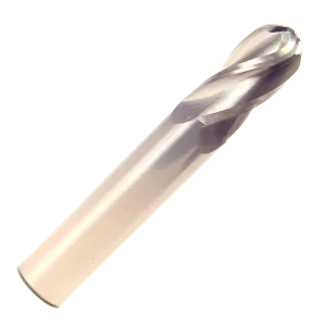 Drill America MMO7/16-4FSE-BN 7/16" 4 Flute Carbide Uncoated (Bright) 1" Flute Length