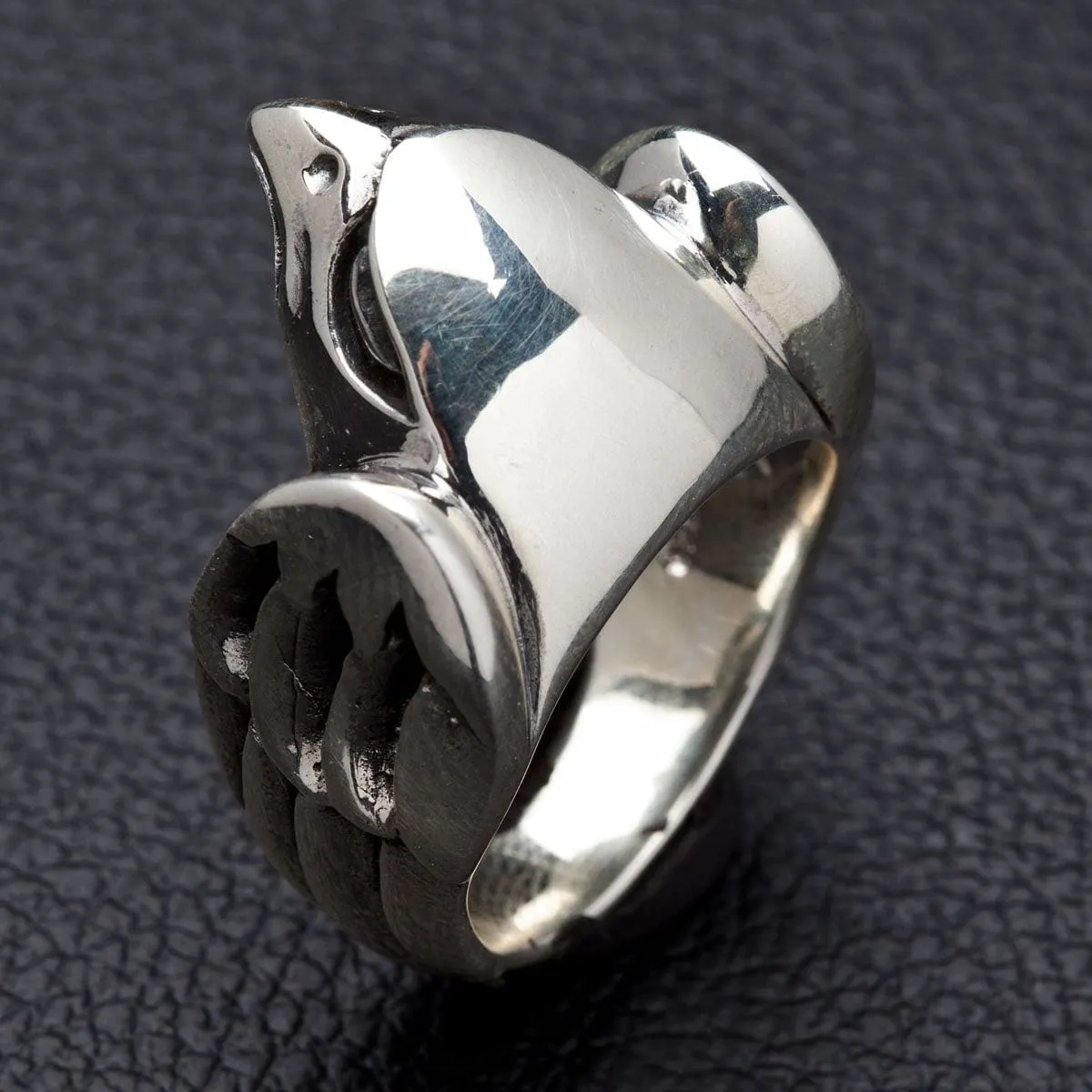 Eagle Hawk Sterling Silver Ring
