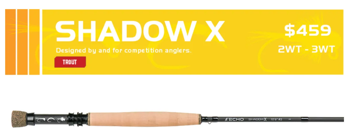 Echo Shadow X ESN Fly Rod
