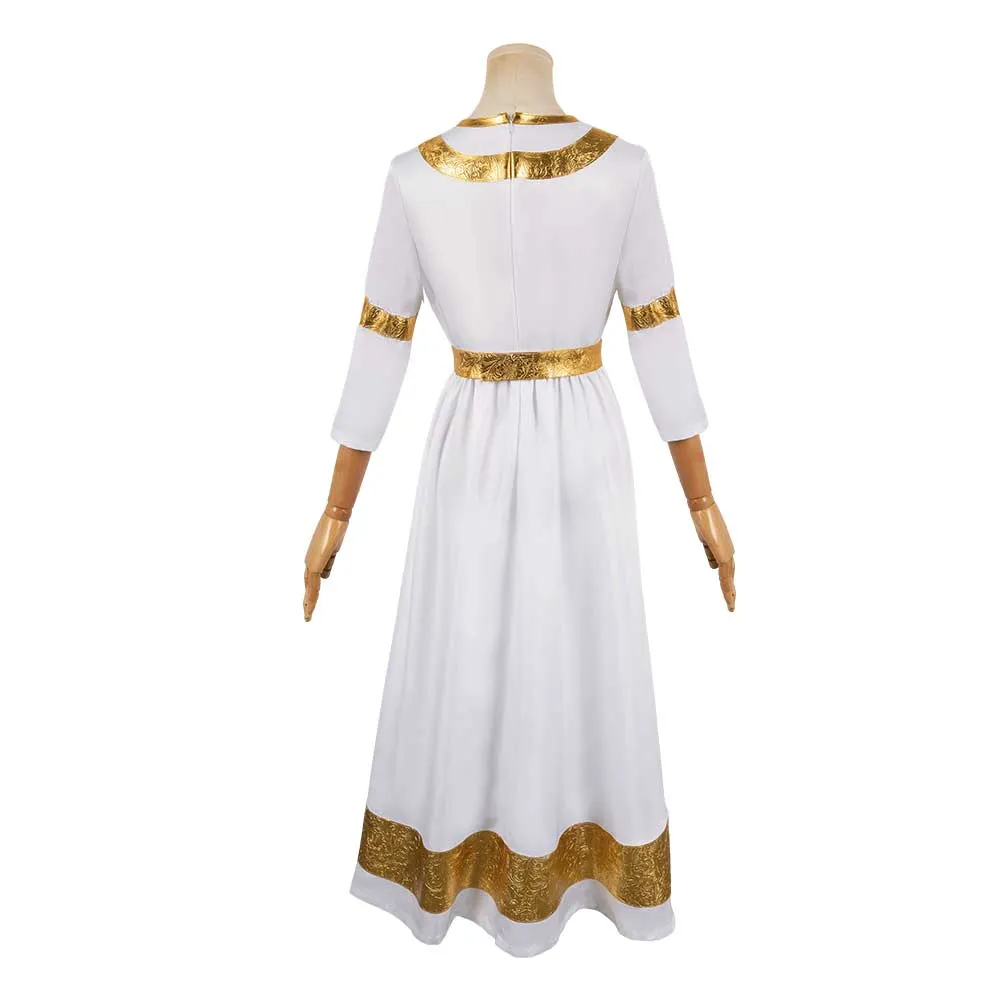 Elden Ring Miquella White Dress Cosplay Costume Outfits Halloween Carnival Suit