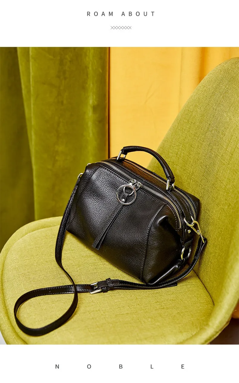 Elegant Fashion Tassel Female Shoulder Bag Large Capacity