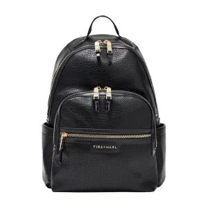 Elwood Twin Changing Backpack Veganes Leder aus recyceltem Polyurethan