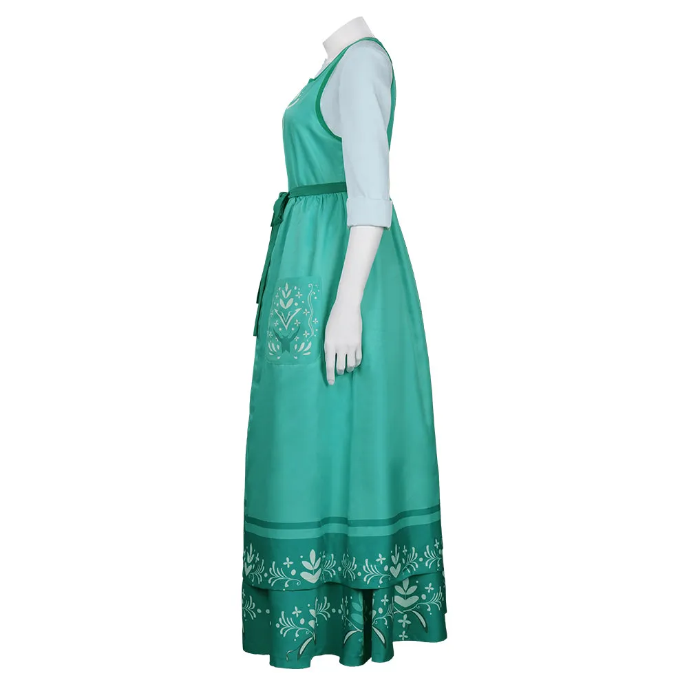 Encanto Julieta Dress Outfits Cosplay Costume Shirt Halloween Carnival Suit
