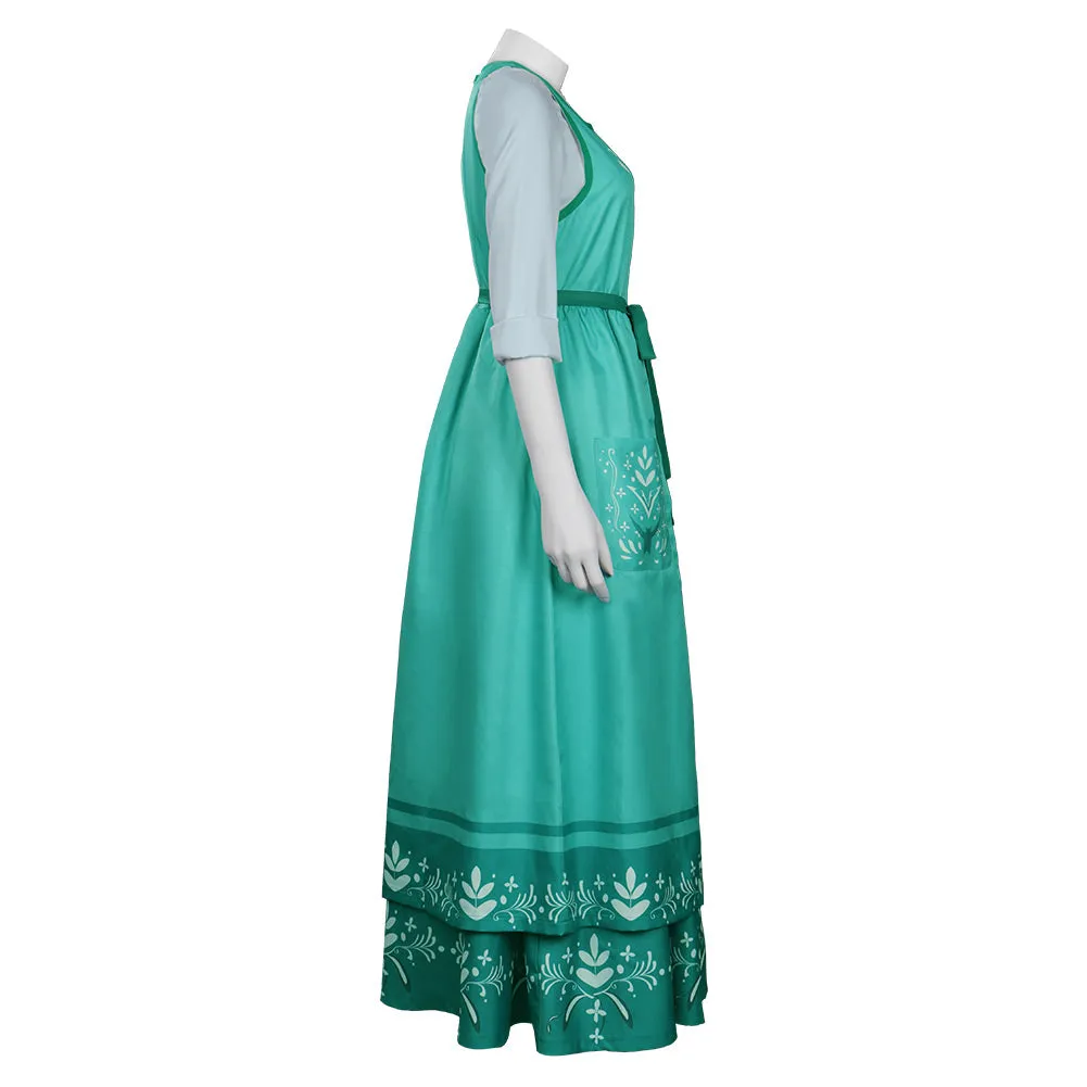 Encanto Julieta Dress Outfits Cosplay Costume Shirt Halloween Carnival Suit