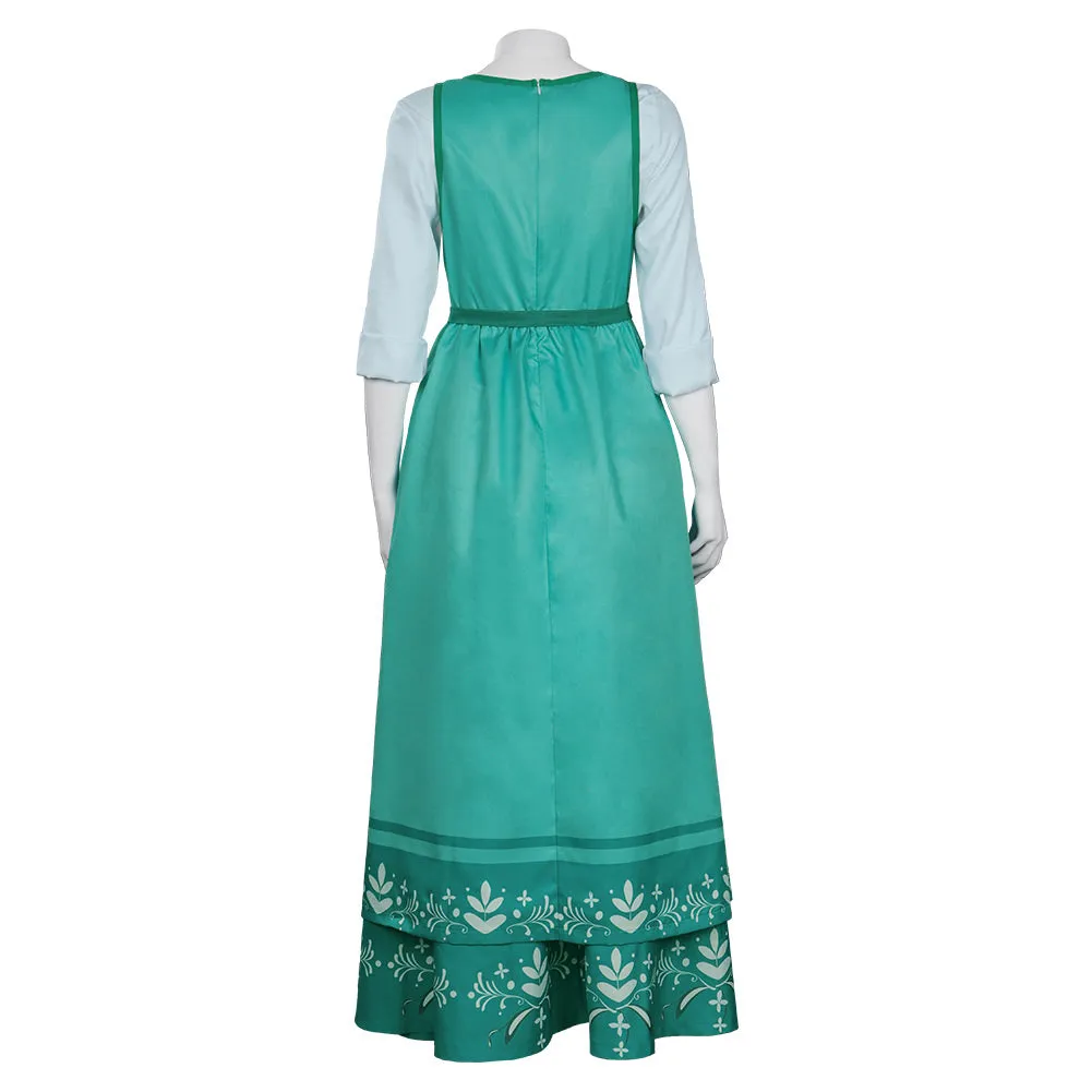Encanto Julieta Dress Outfits Cosplay Costume Shirt Halloween Carnival Suit