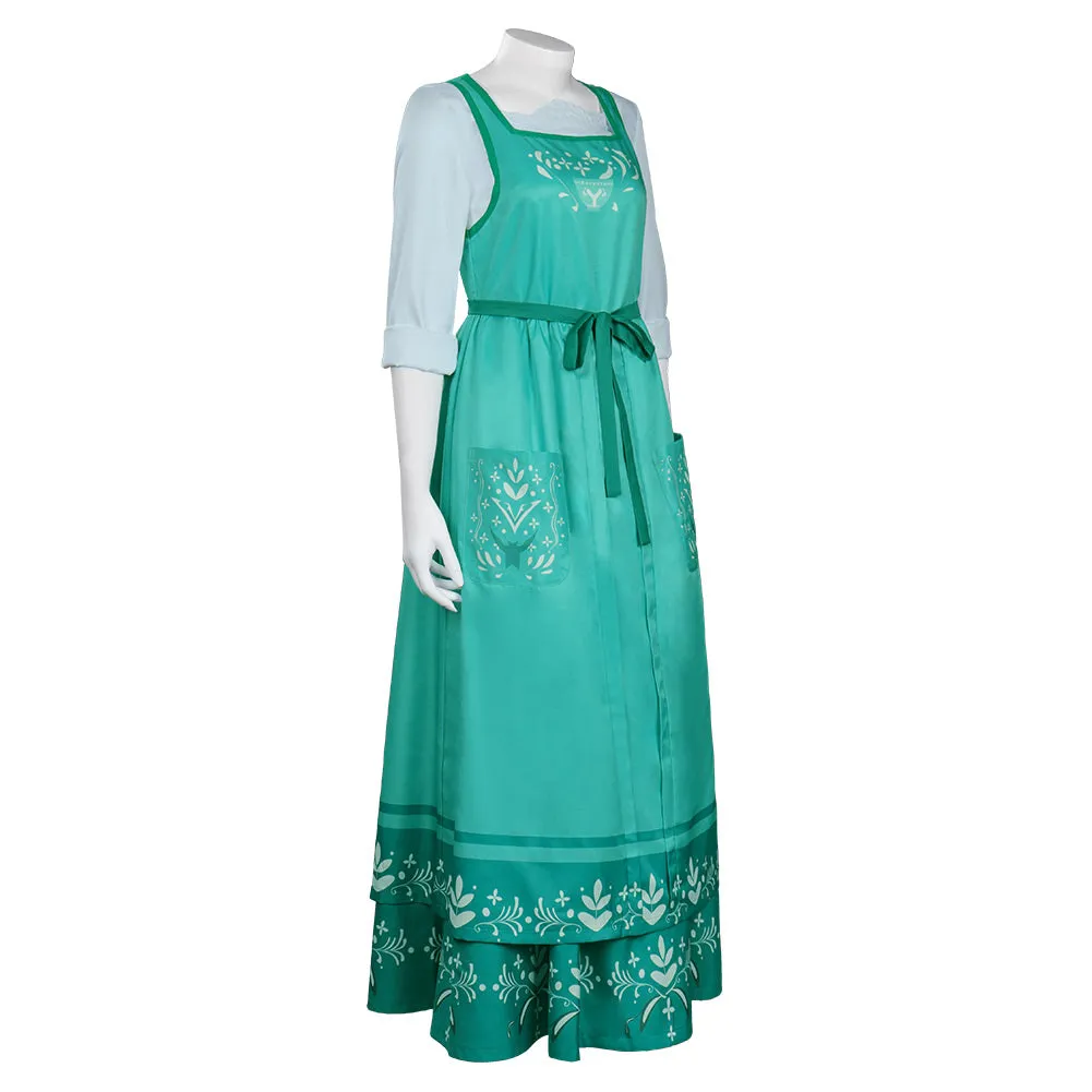 Encanto Julieta Dress Outfits Cosplay Costume Shirt Halloween Carnival Suit