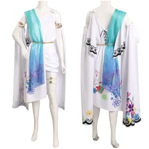 Encanto Mirabel Cosplay Costume Greek Goddess Dress Outfits Halloween Carnival Suit