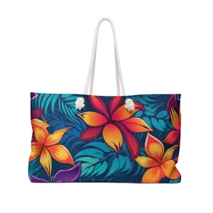 Enchanted Flora Weekender Bag - Perfect for Travel and Beach Getaways