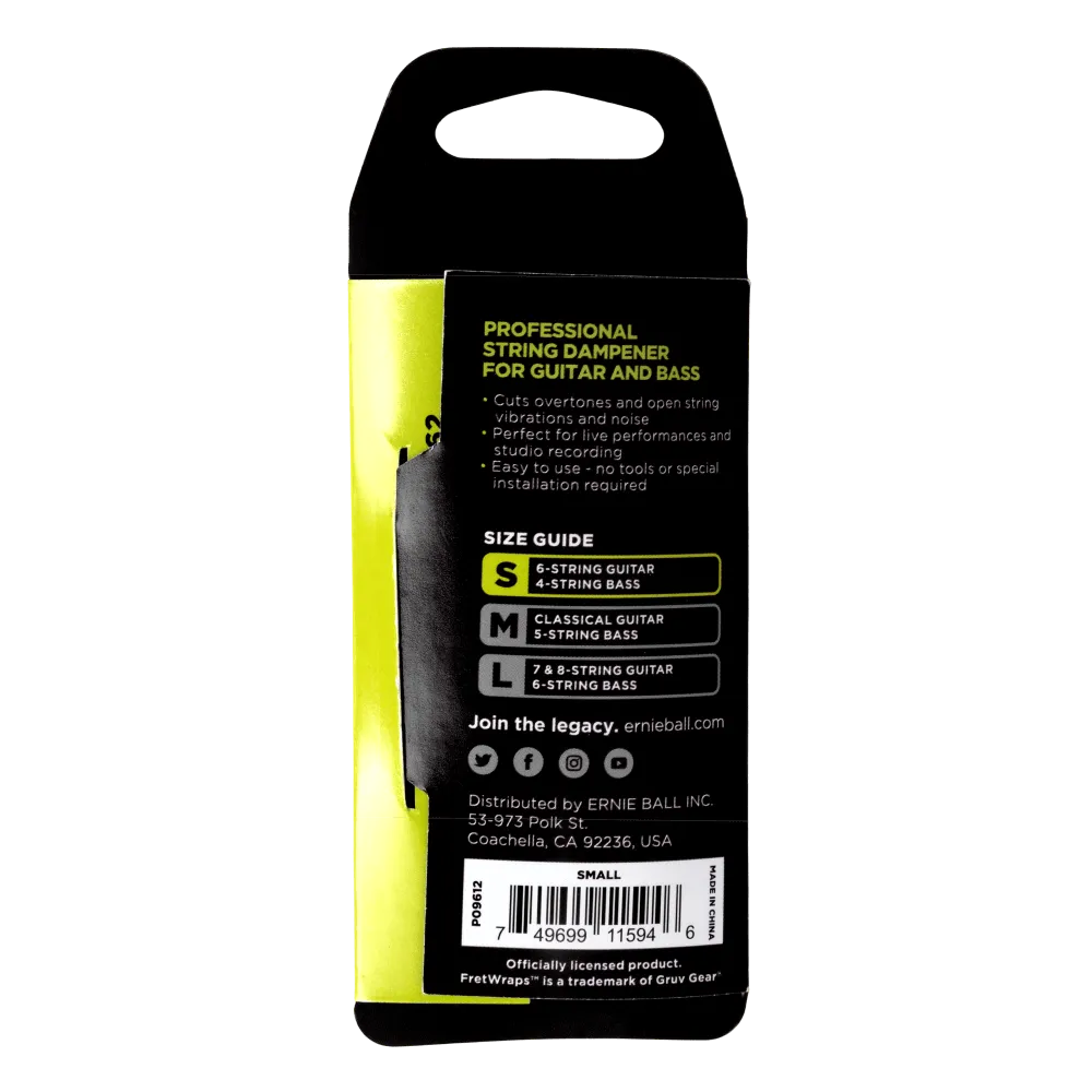Ernie Ball FretWraps by Gruv Gear - Small