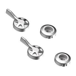 Evotech Evo Brake And Clutch Lever Silver Adjusters