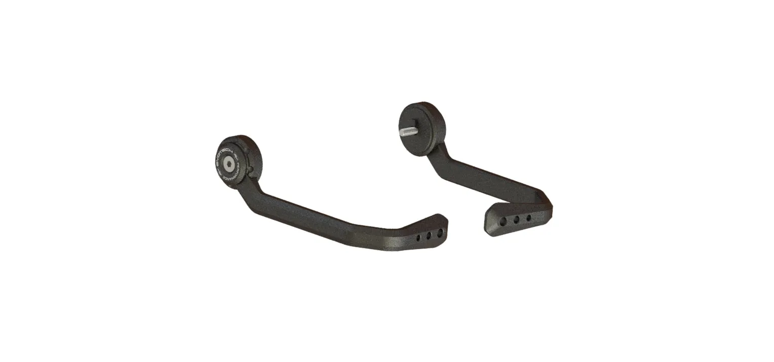 Evotech Triumph Street Triple RS Brake And Clutch Lever Protector Kit (2020-2022) (Bar End Mirror Version)