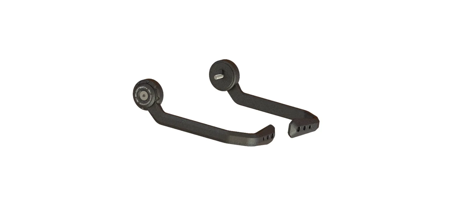 Evotech Triumph Street Triple RS Brake And Clutch Lever Protector Kit (2020-2022) (Bar End Mirror Version)