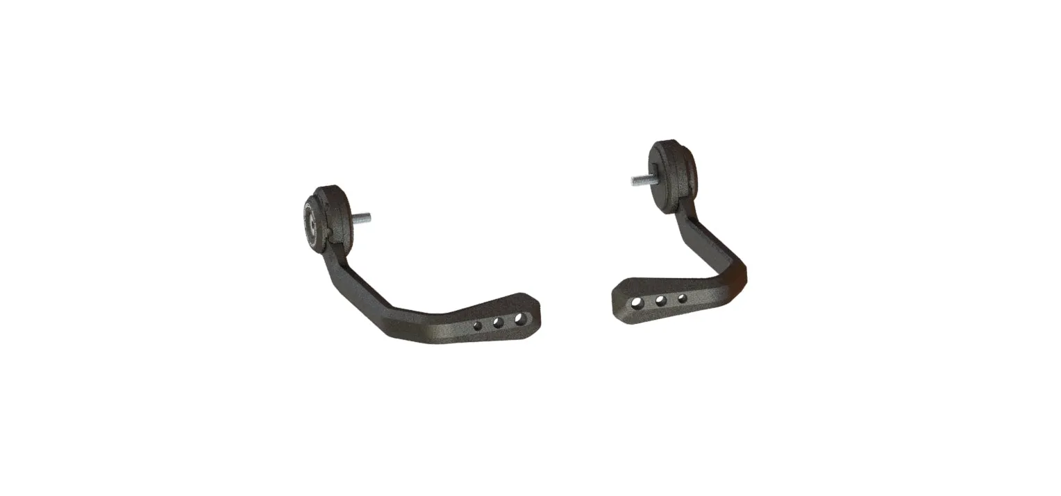 Evotech Triumph Street Triple RS Brake And Clutch Lever Protector Kit (2020-2022) (Bar End Mirror Version)