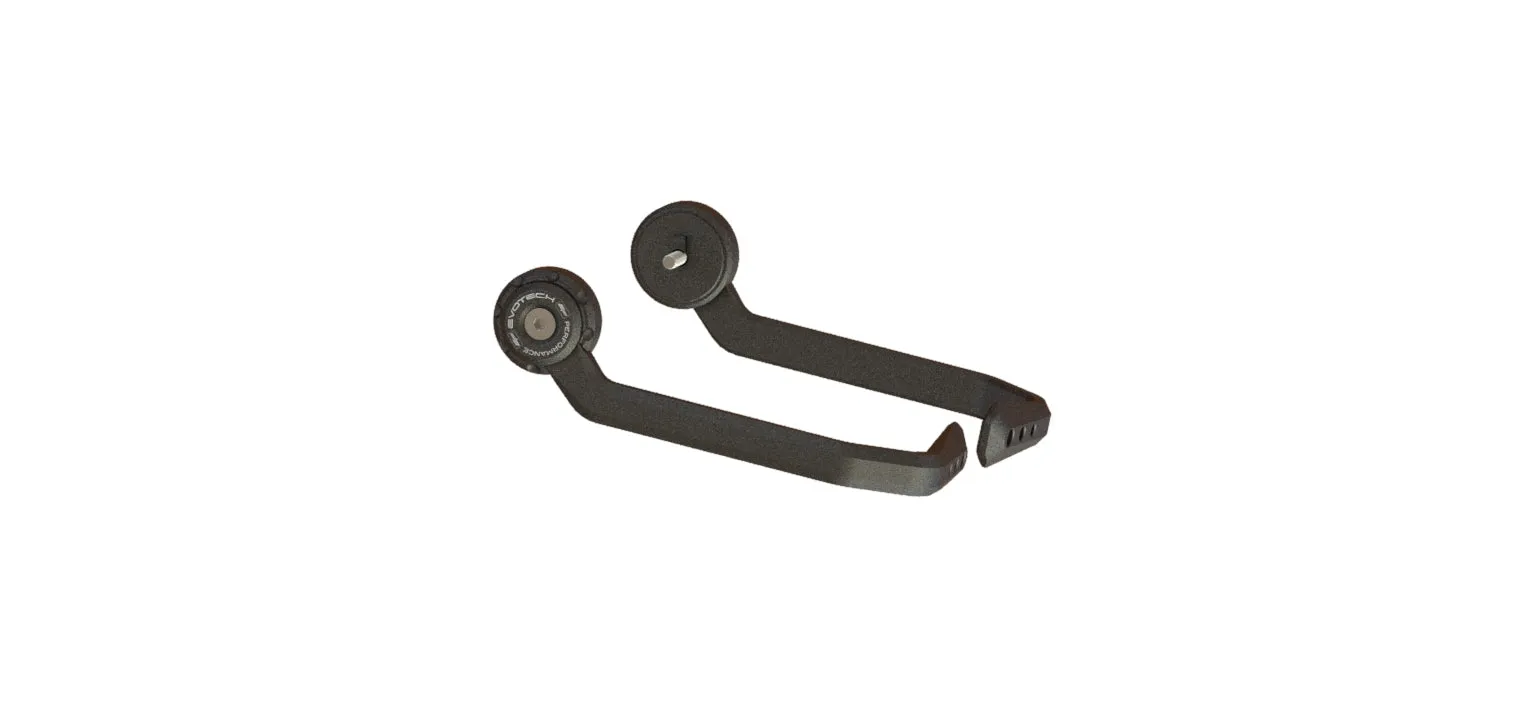 Evotech Triumph Street Triple RS Brake And Clutch Lever Protector Kit (2020-2022) (Bar End Mirror Version)