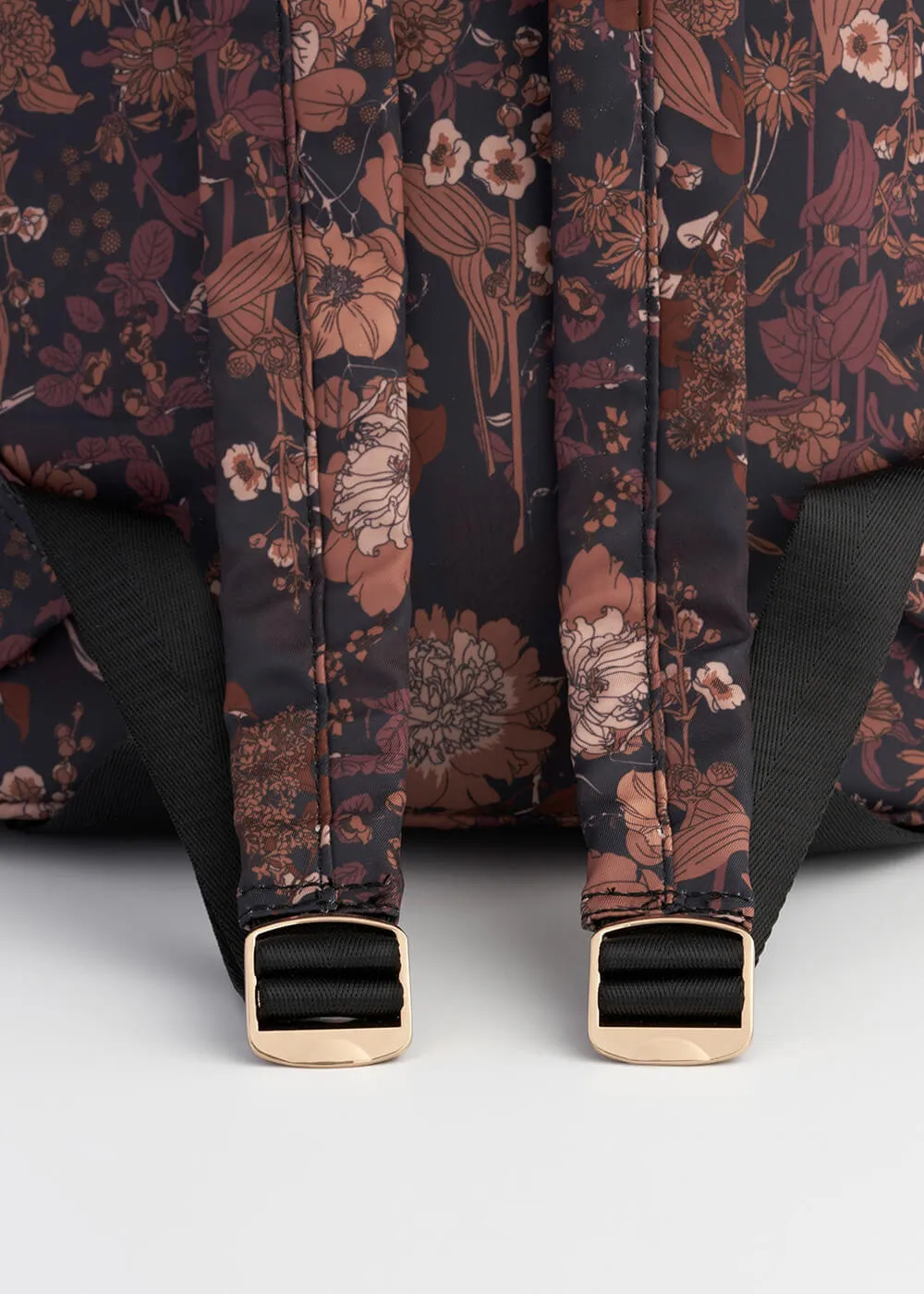 Fable England Deco Blooms Backpack Black
