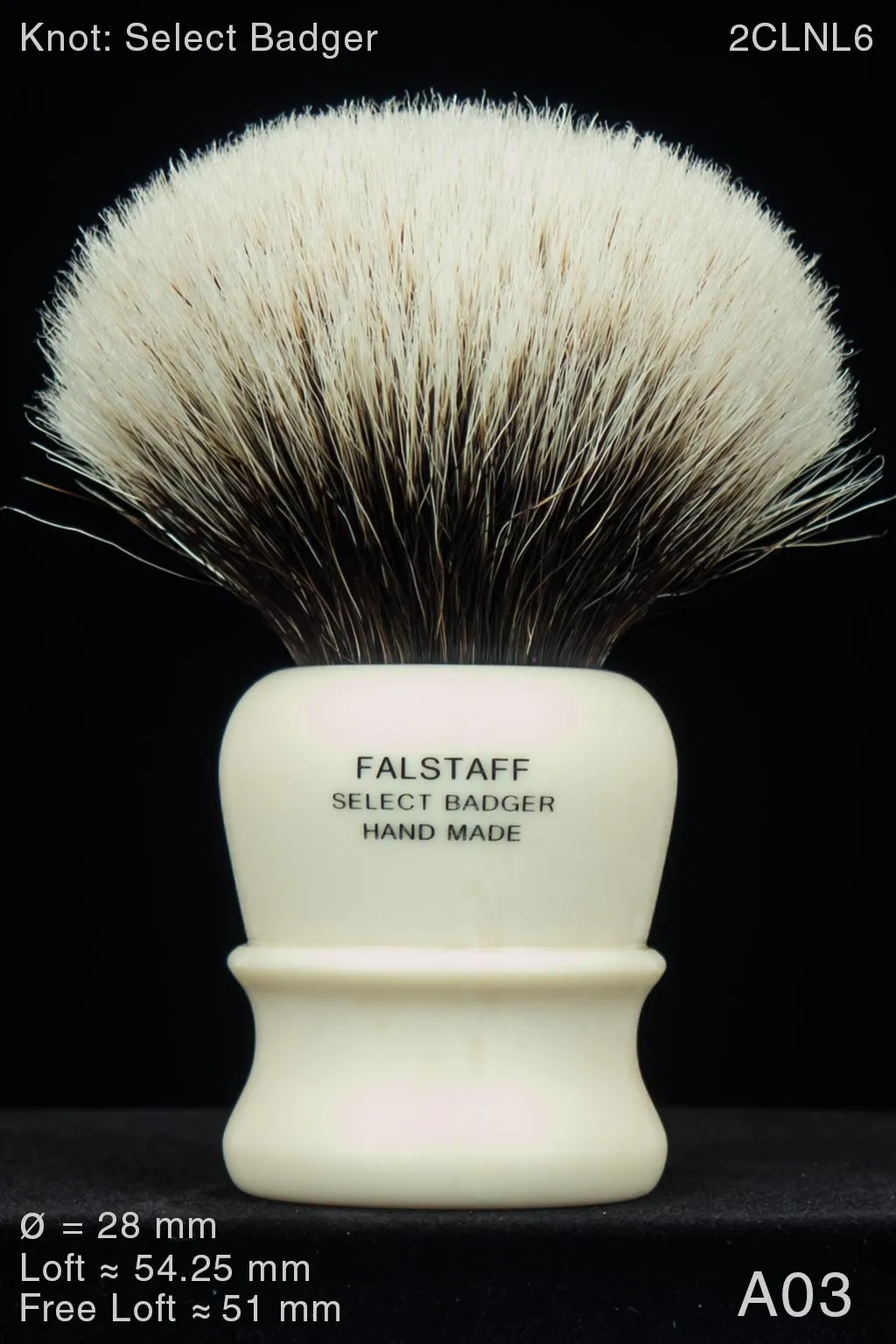 Falstaff 28 mm Satin Ivory