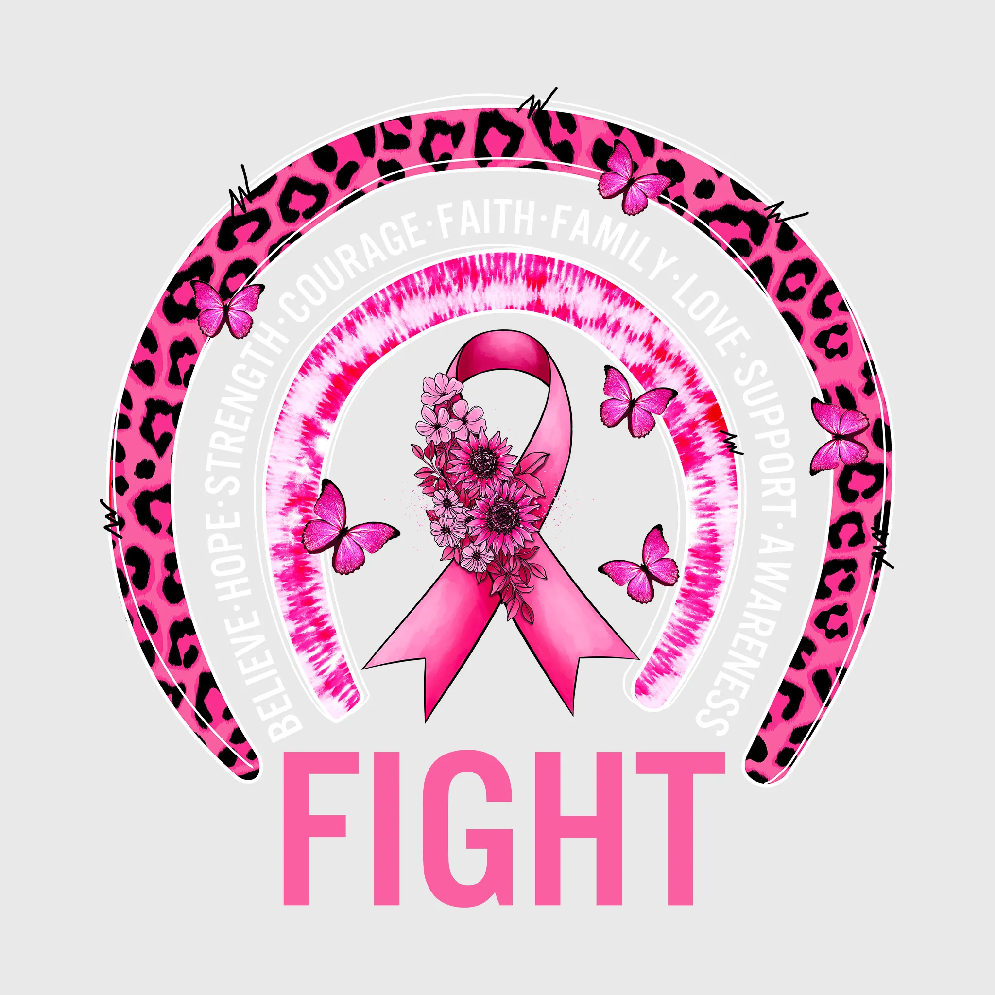 Fight Breast Cancer Awareness Transfer