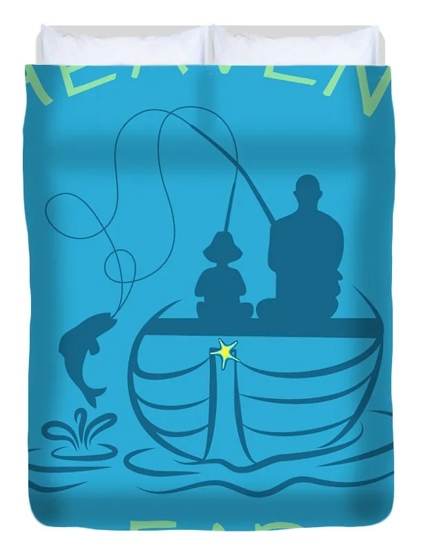 Fishing Heaven On Earth - Duvet Cover