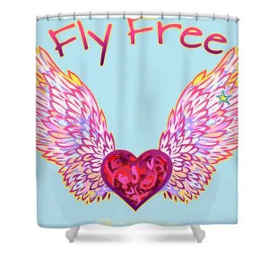 Fly Free - Shower Curtain