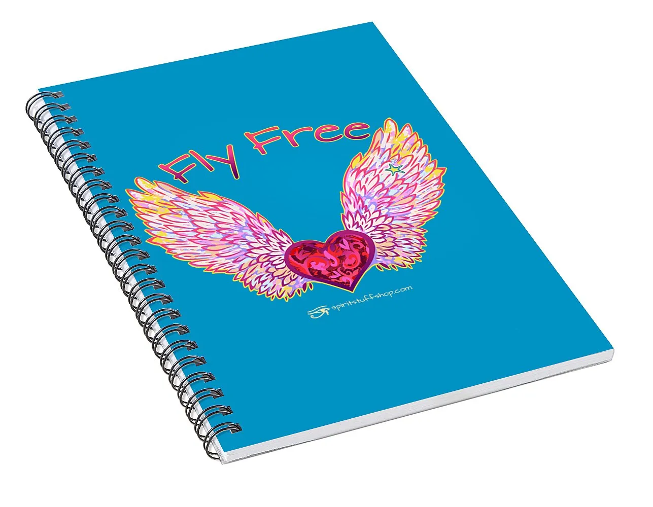 Fly Free - Spiral Notebook