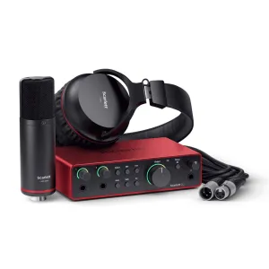 Focusrite Scarlett 2i2 Studio Pack 4th Gen