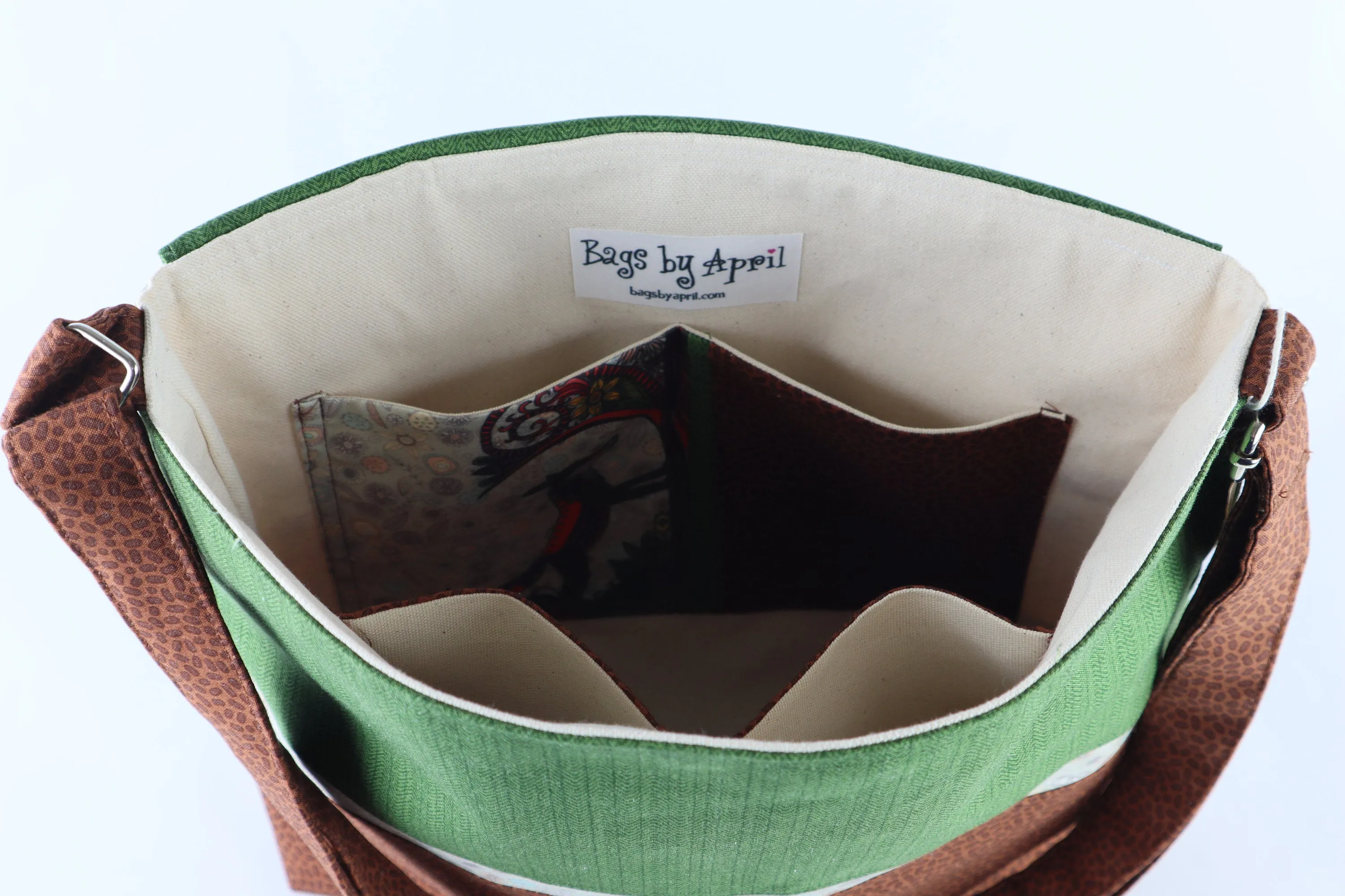 Fox and Crow Messenger Bag