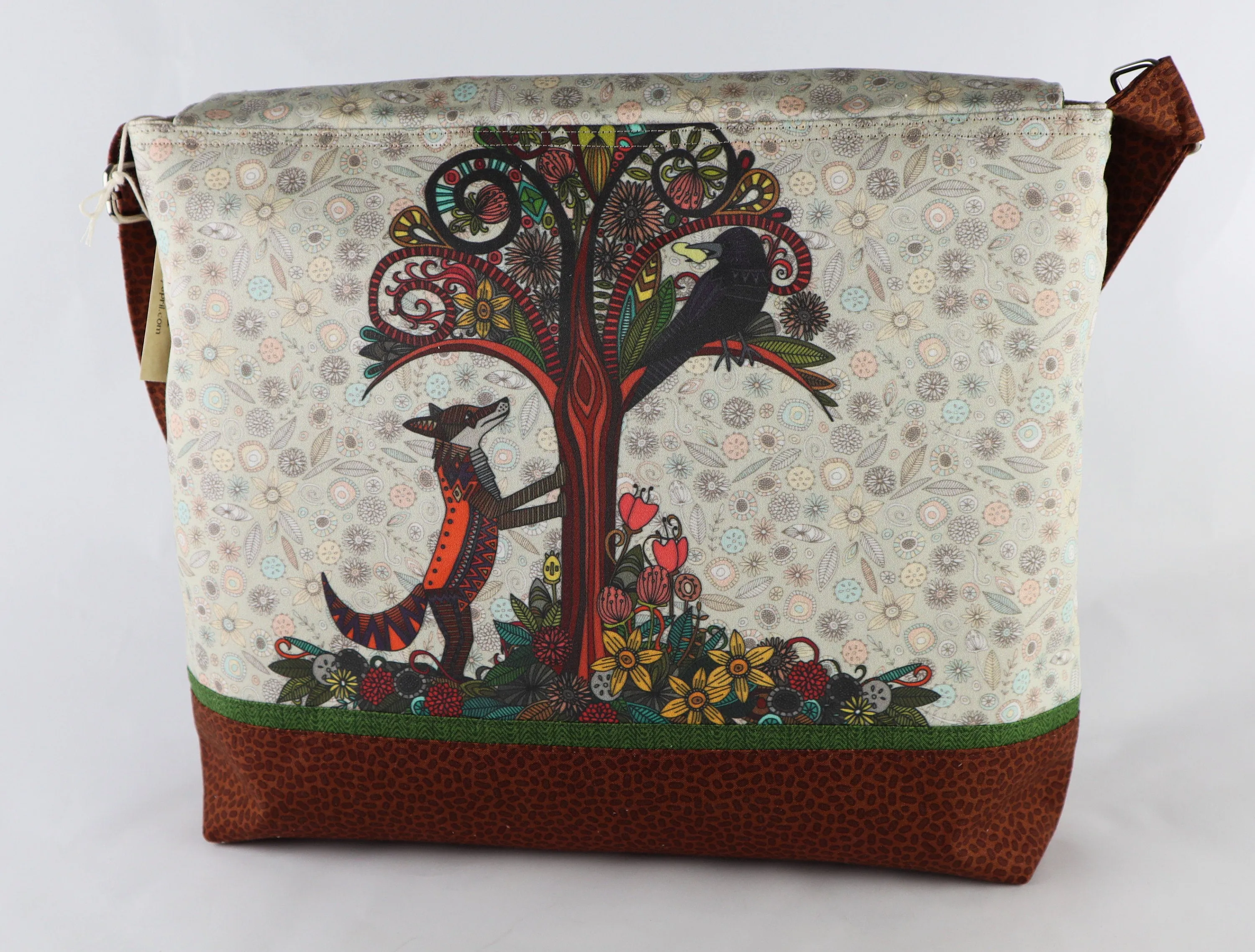 Fox and Crow Messenger Bag