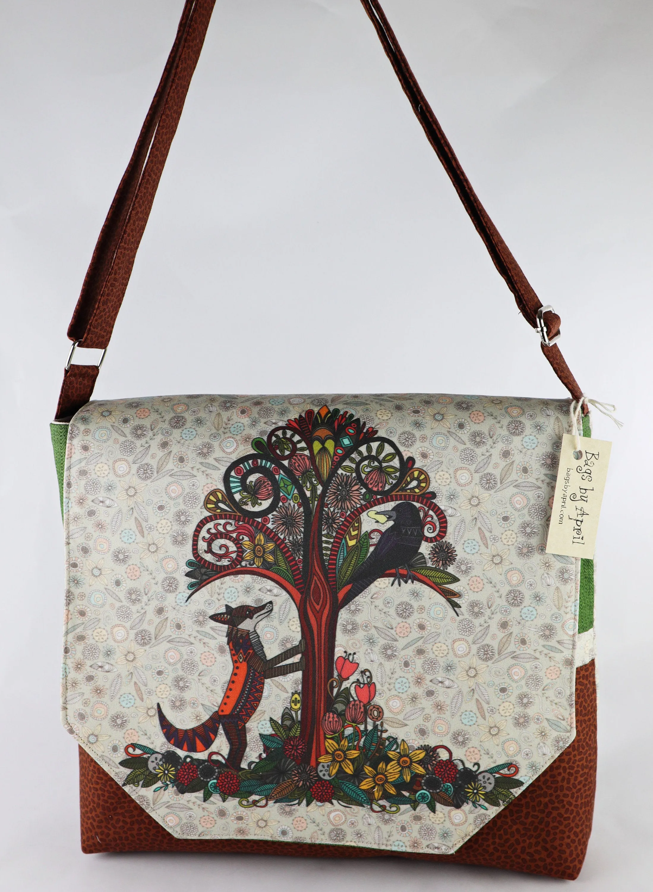 Fox and Crow Messenger Bag