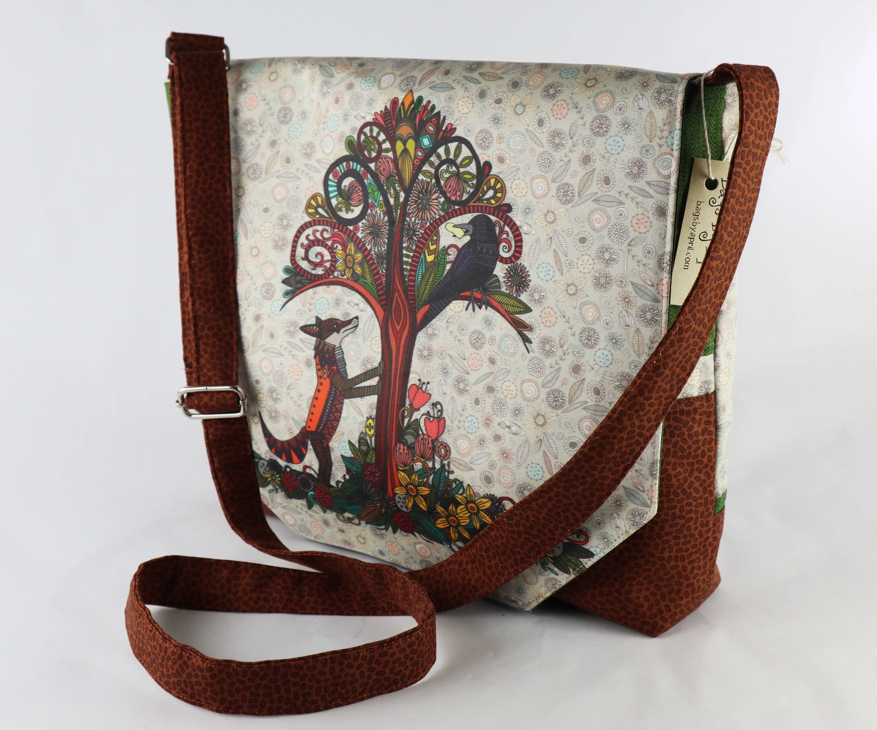 Fox and Crow Messenger Bag