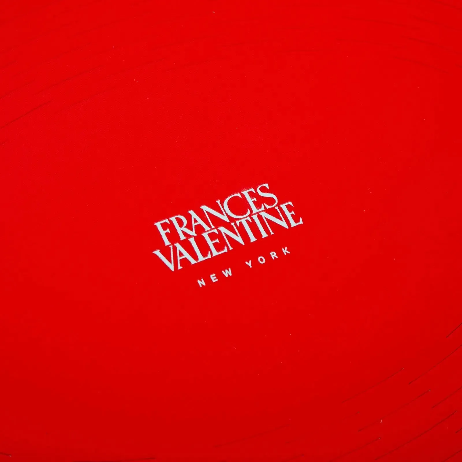 FRANCES VALENTINE LIGHT BLUE/ RED - FISHERMAN'S TOTE