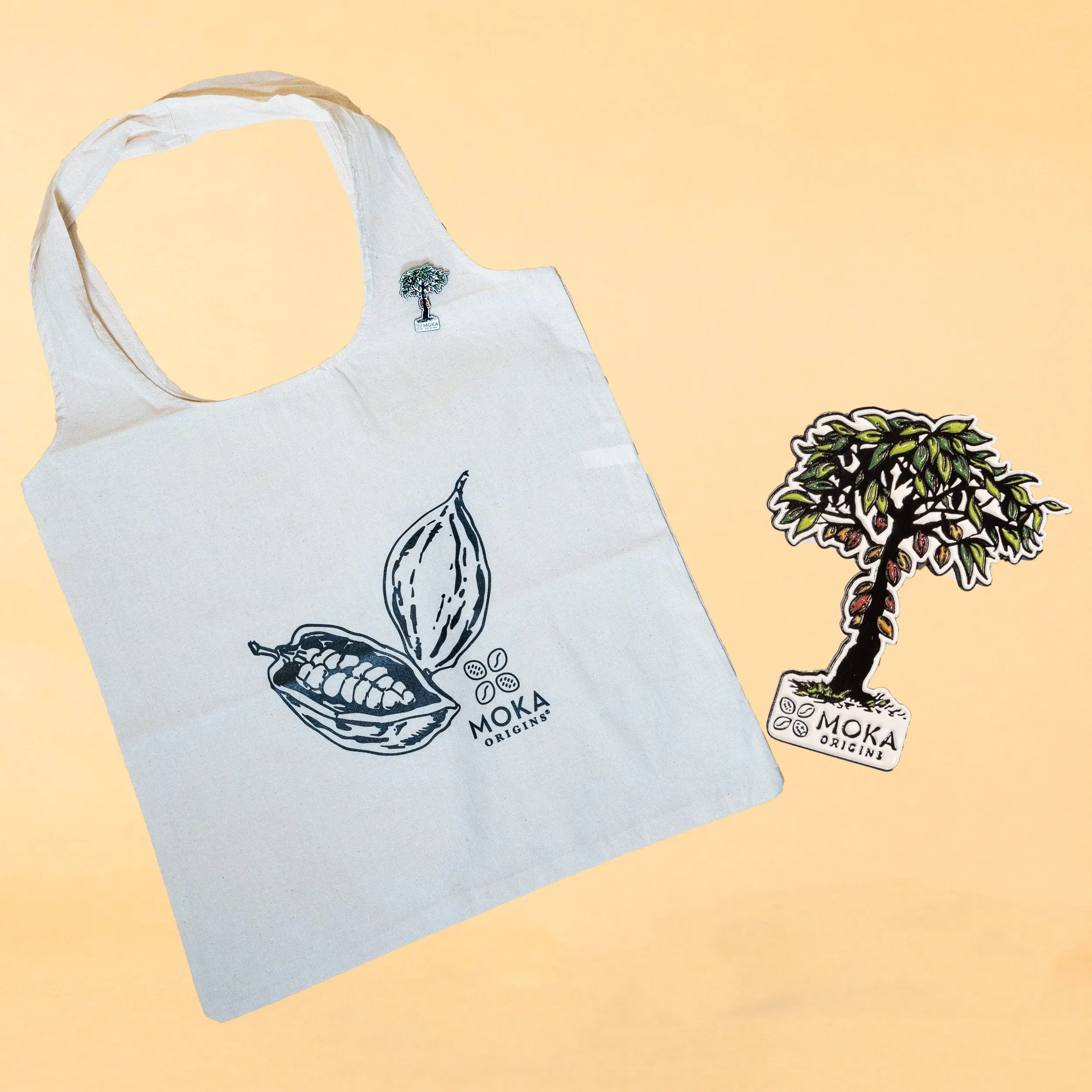 Free Tote & Pin