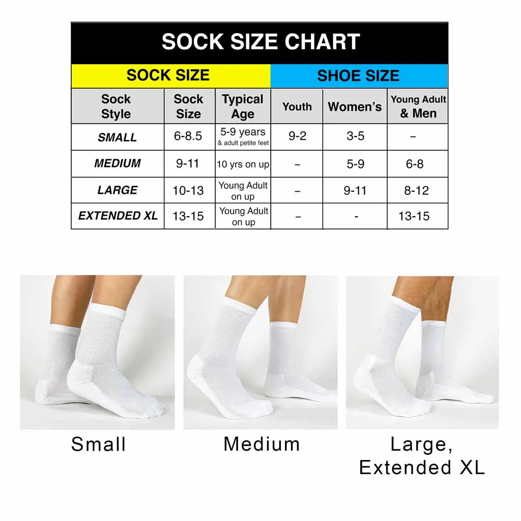 Funny Graduation Socks - 'Sh*t Just Got Real' - Hilarious Gift for Him & Her