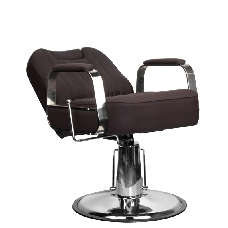 Gabbiano Stern Stylish Barber Chair Brown