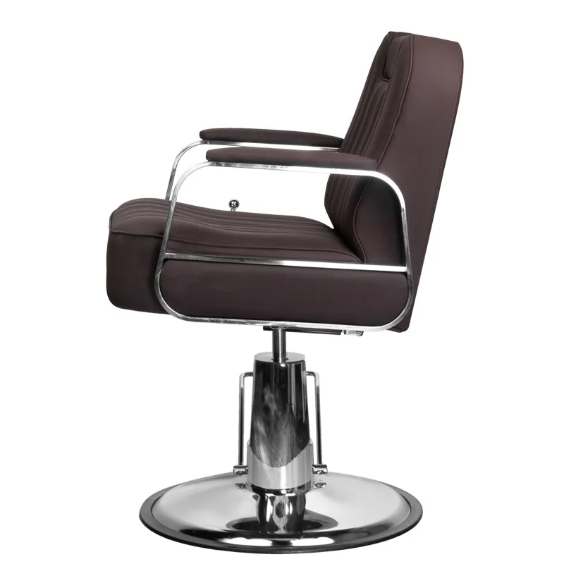 Gabbiano Stern Stylish Barber Chair Brown