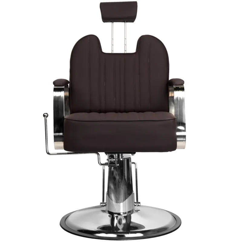 Gabbiano Stern Stylish Barber Chair Brown