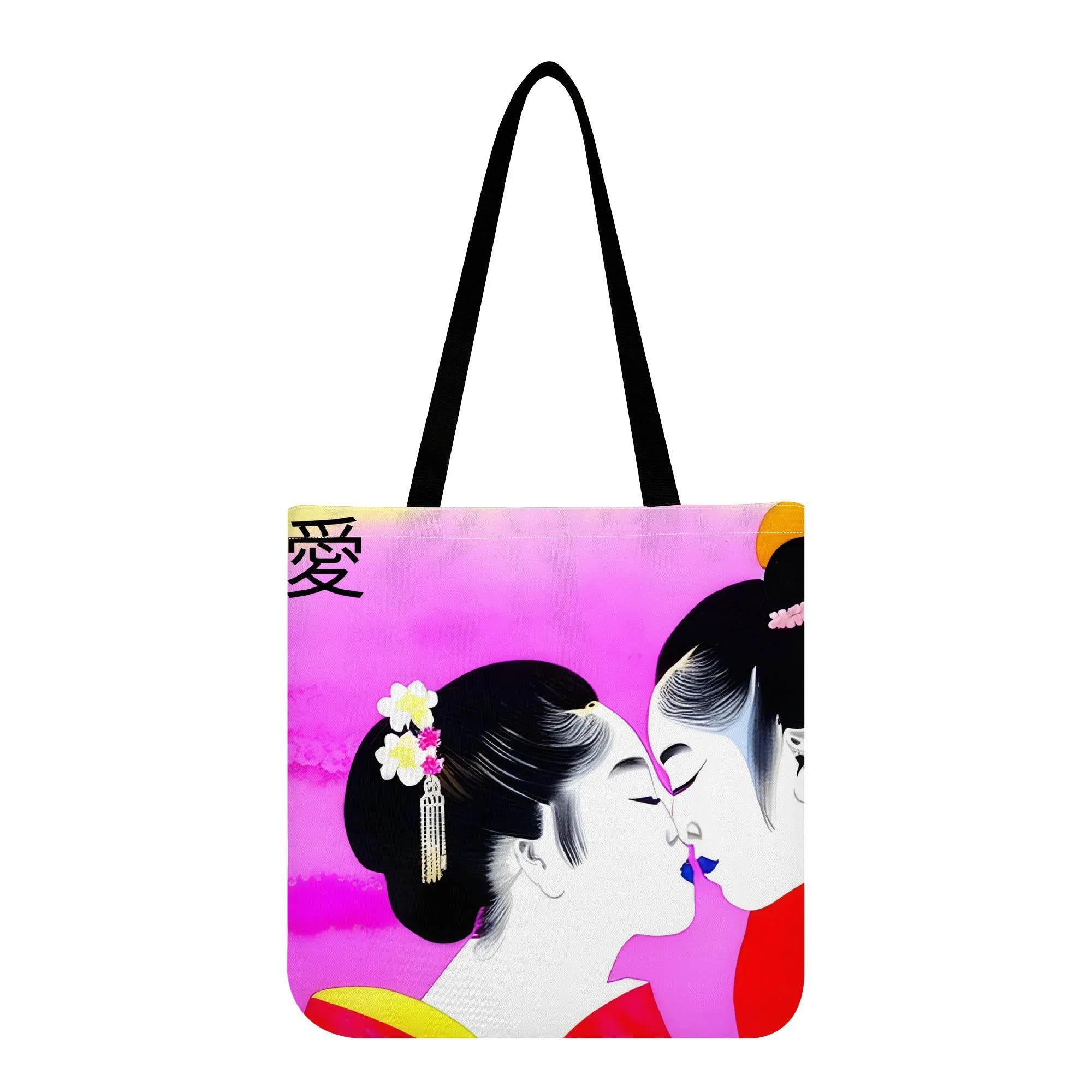 Geishas In Love Lunch Tote Bag