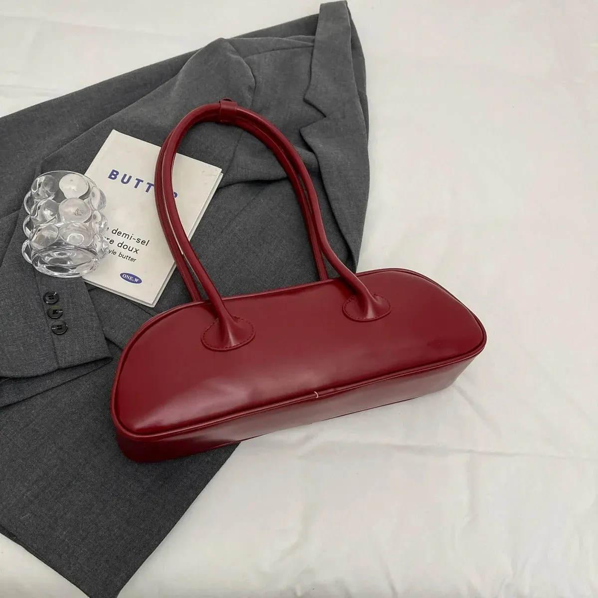 Genevieve Baguette Tote Bag